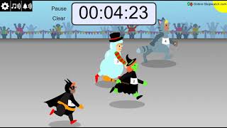 7 minute Fancy Dress Race timer