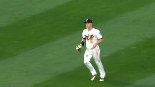 Max Kepler races in lays out for stellar grab