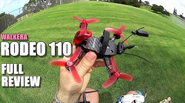 WALKERA RODEO 110 Review - [Unboxing / Inspection / Flight - CRASH Test / Pros & Cons]
