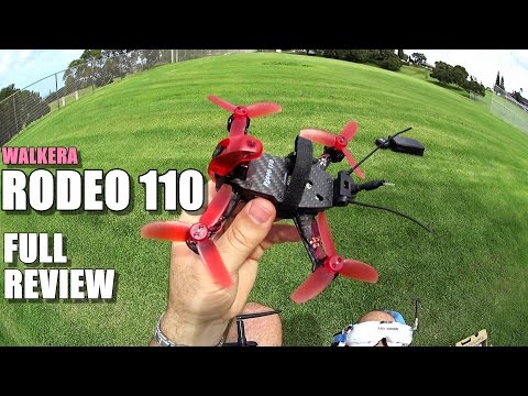 WALKERA RODEO 110 Review - [Unboxing / Inspection / Flight - CRASH Test / Pros & Cons]