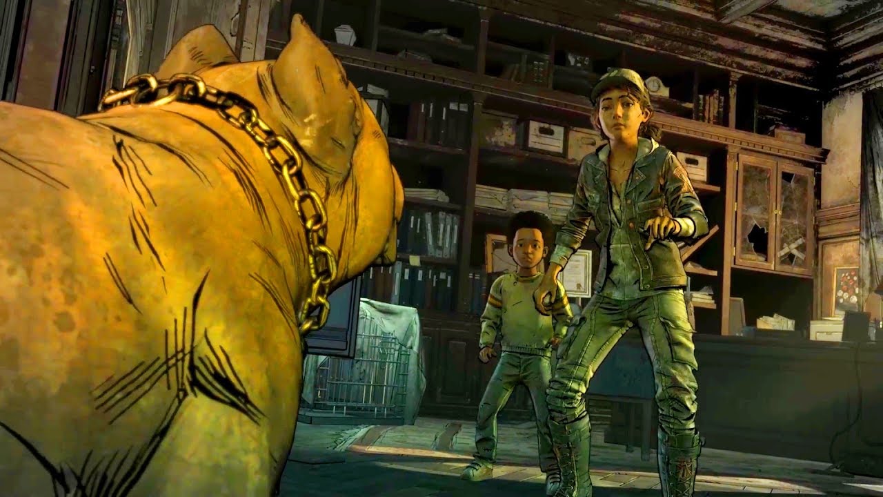 Clementine Overcomes Her Dog Fears (Telltale Walking Dead ...