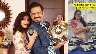 AMC Cookware with celebrities | Oil-Free & Waterless Cooking Demo | AMC Cookware Hyderabad