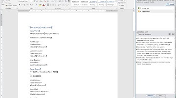 JasperActive Word 2016 Core Learn 3: Lesson 5 Formatting with Styles
