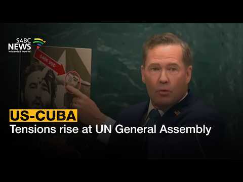 US-Cuba tensions rise at UN General Assembly