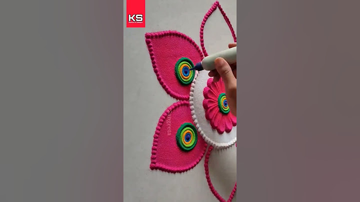 Best Rangoli Tricks by Sangeeta| Deepavali, Sankranti, Dhanteras and Diwali Simple Rangoli
