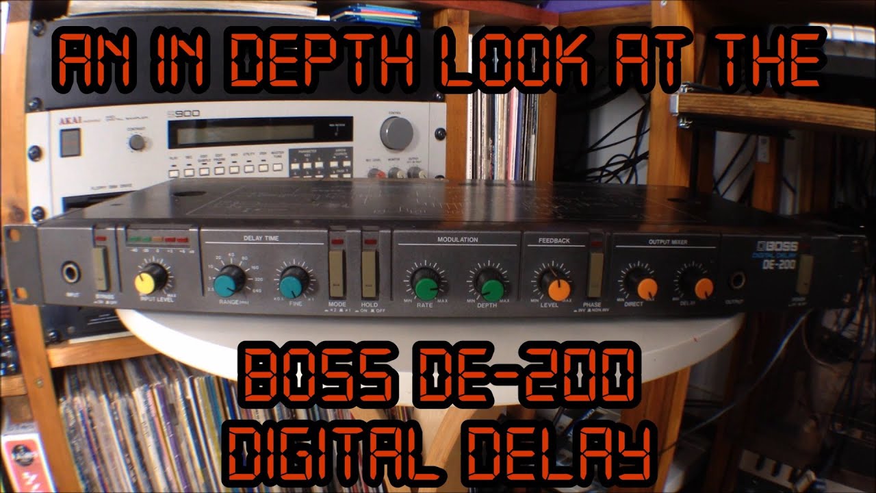 極上 BOSS DE-200 デジタルディレイ ボス DIGITAL DELAY