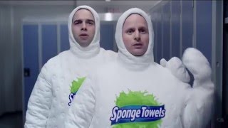 Ultra Strong Sponge Towels Commercial