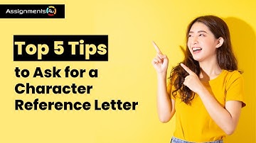 Top 5 Tips to Ask for a Character Reference Letter