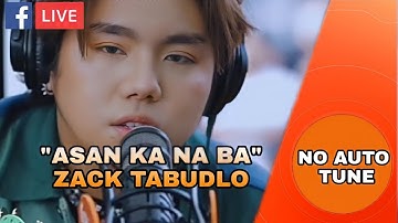 🔴Zack Tabudlo performs "Asan Ka Na Ba" " NO AUTO TUNE " LIVE on Wish 107.5 Bus