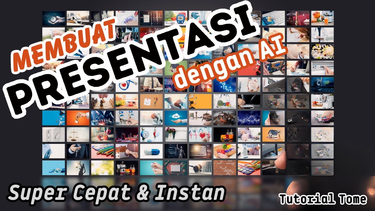 Membuat Presentasi Instan dengan AI, Tutorial Tome - YouTube
