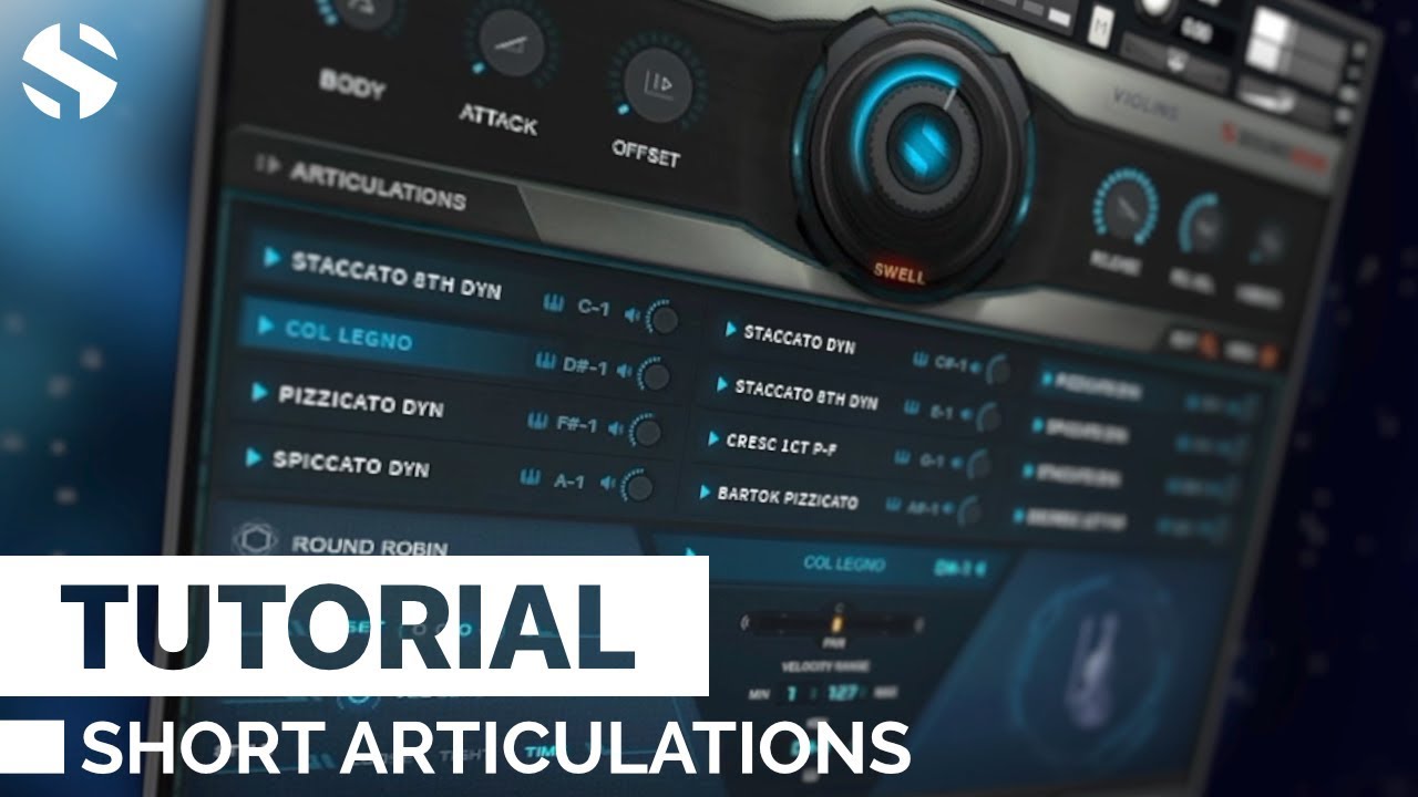 Hyperion Strings Elements - Short Articulations - YouTube