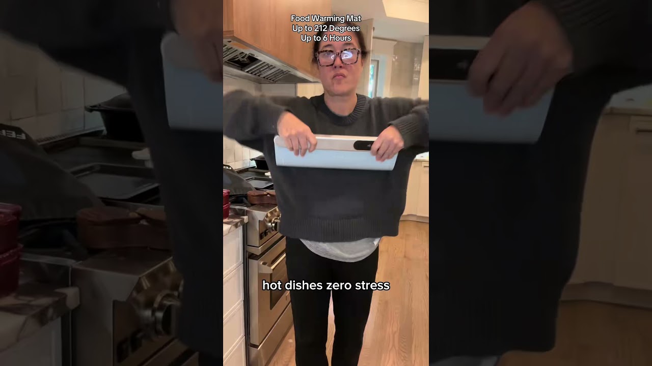 Holiday Cooking Hack: Electric Food Warming Mat 