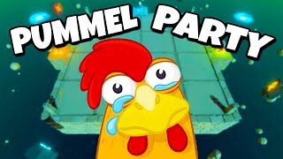 Бомбит! Я больше не буду играть в PUMMEL PARTY! Как можно так сливаться?