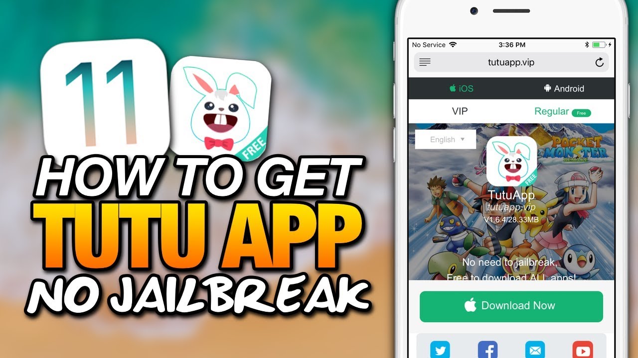 How To Get TUTU APP No Jailbreak ON iOS 11 - FREE PAID APPS, CYDIA APPS &  ++ APPS - 