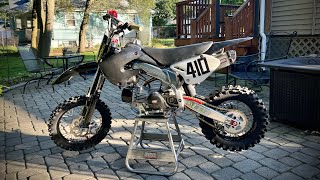 BBR MM12P Perimeter Frame Pitbike Build Overview