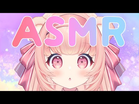【ASMR/白3Dio】くまのドキドキ音❤耳ふぅ❤耳塞ぎ❤【日色くま】