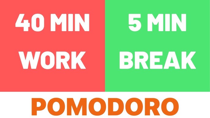 Productivity Timer - Work for 30 Minutes, Play for 5 Minutes - Pomodoro  Routine