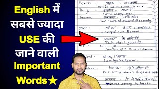 important english vocabulary  with hindi meaning and pronunciationHow to learn english?vishnu atp