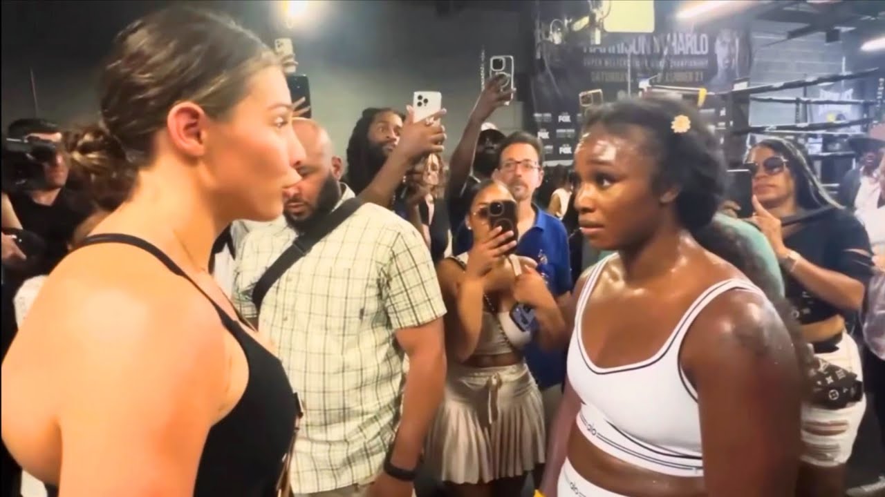 Claressa Shields Confronts Che Kenneally at Media Workout: "I Put BIG B-- Like YOU on Their BACK!"