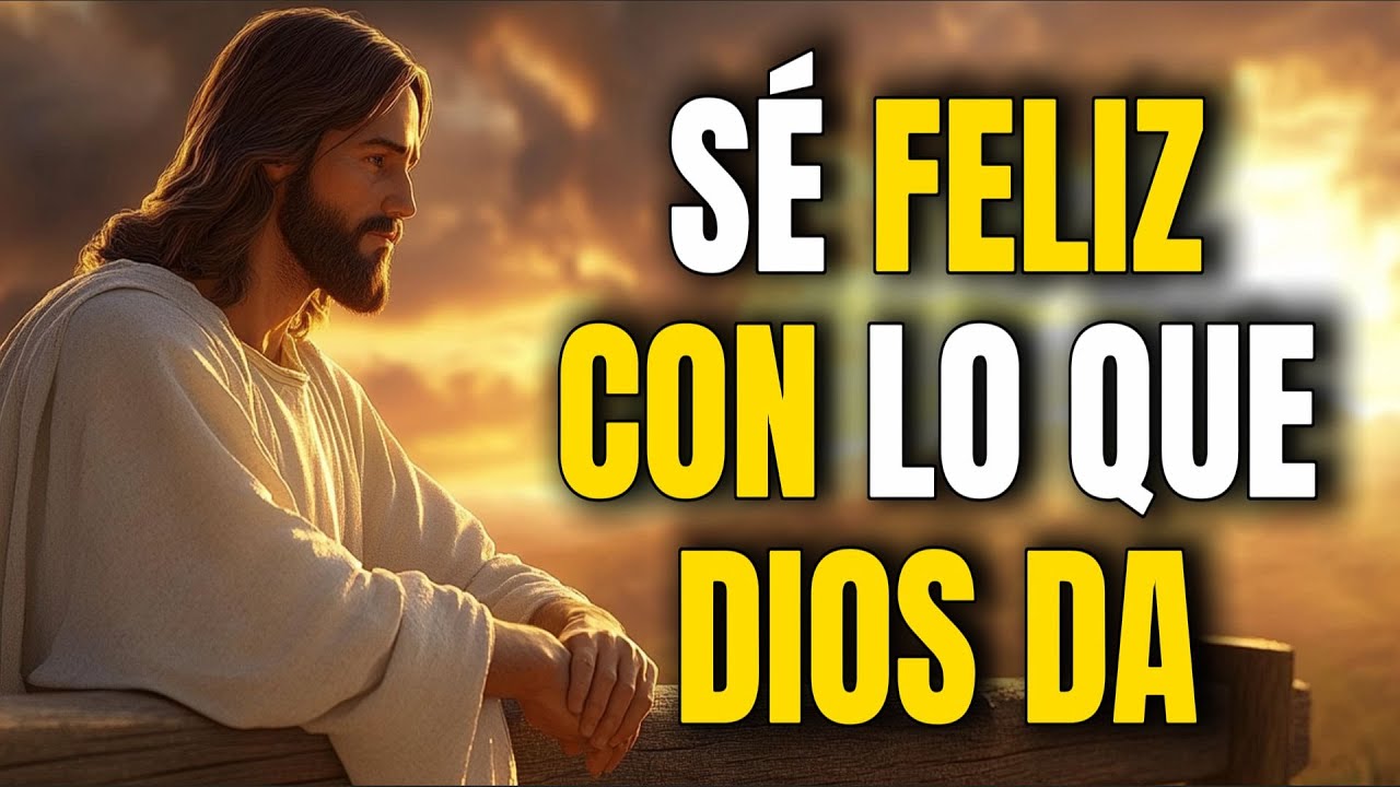 Aprende a Vivir en Paz con lo que Dios te ha Dado - YouTube