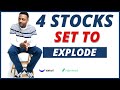 #100KChallenge | 4 Stocks Set to Explode 🔥🔥🔥 | Stock Lingo: Margin Accounts