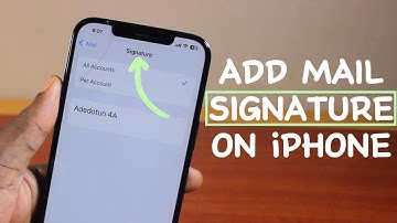 How to Add Email Signature to iPhone Mail