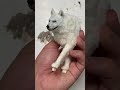 狼のフィギュア作り（ガレージキット製作動画作成中）A wolf figure is being created. (Creating a garage kit making video)