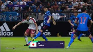 「日本vs韓国」eFootball ウイニングイレブン 2021