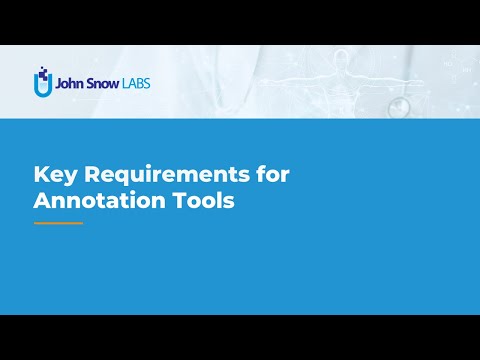 Key Requirements for Annotation Tools