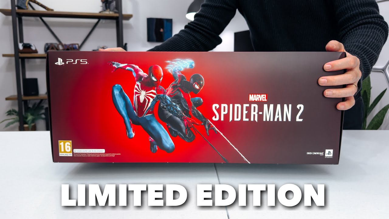 Spider-Man 2 Collectors Edition PS5 NEW UNOPENED Complete Bundle