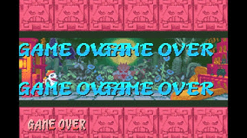 Game Over: Super Puzzle Fighter II Turbo (GBA)
