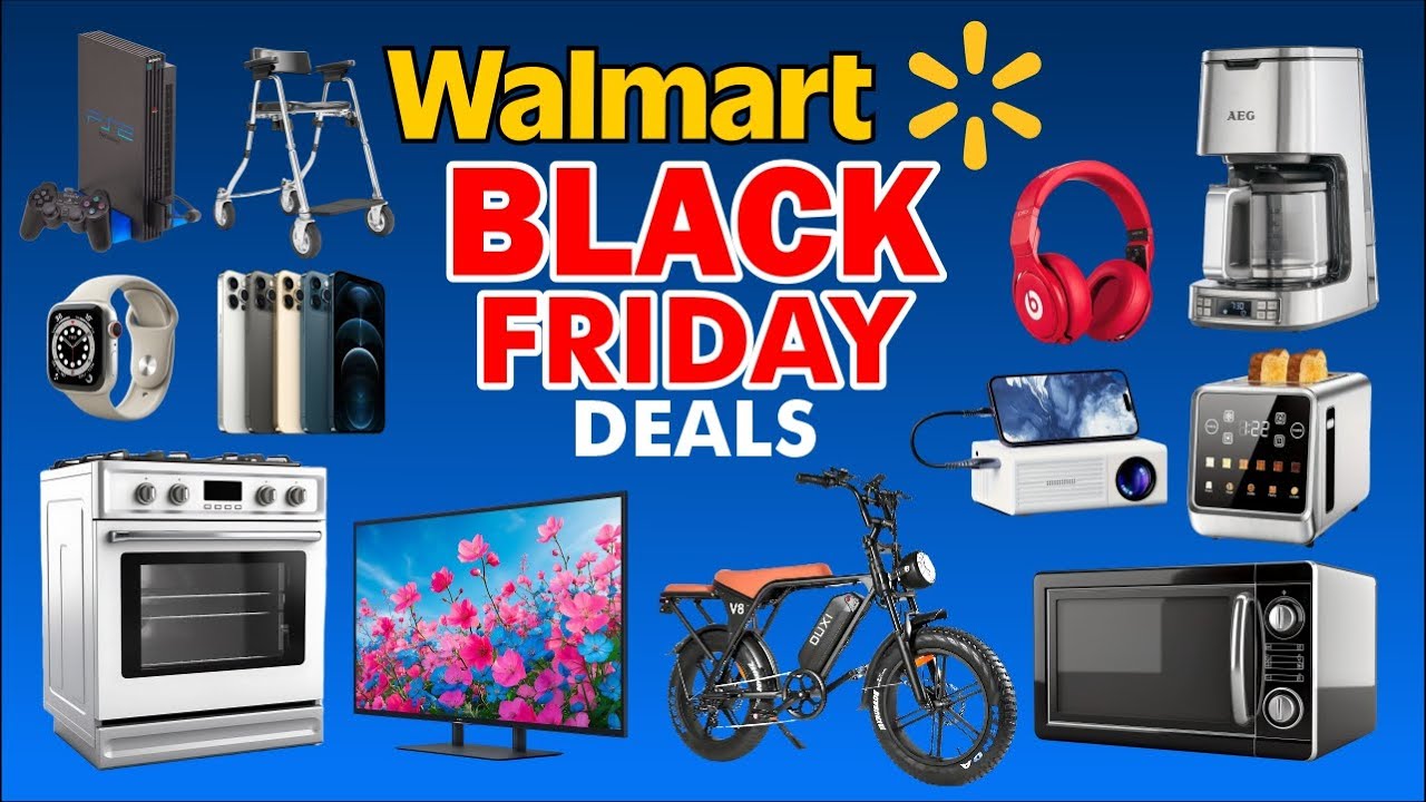 SALE! 20 Walmart Black Friday Deals 2025 - LIVE NOW - YouTube