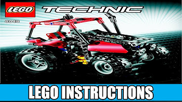 LEGO Instructions - Technic - 8048 - Tractor (Alternative Model B)