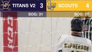 GBS Titans V2 Blue vs Lake Forest Scouts - 2023-24 AHL Game #5