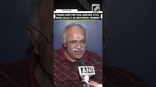 Former Mha Undersecretary Mani Awarded Padma Shri Thanks Pm Modi And Hm Amit Shah For Leadership