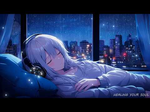 Concilia un Sueño Profundo Rápidamente😴Alivio del Insomnio y Sanación Emocional~Piano Suave y Lluvia