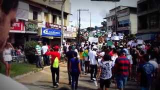 Manifestacao em Conselheiro Lafaiete 22 06 2013