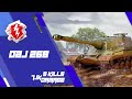 Object 268 • 7661 Damage • 5 KILLS • - *WoT Blitz* -•