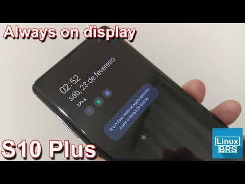🔘 Samsung Galaxy S10 Plus - Always on Display - Português