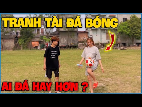 Vlog | NTN lần đầu tranh tài đá bóng với Ngọc Diễm xem ai đá hay hơn và cái kết ???