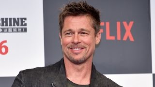 BRAD PITT WAR MACHINE Press Conference In Japan! ブラッド・ピット、来日会見で「歌おうか？」