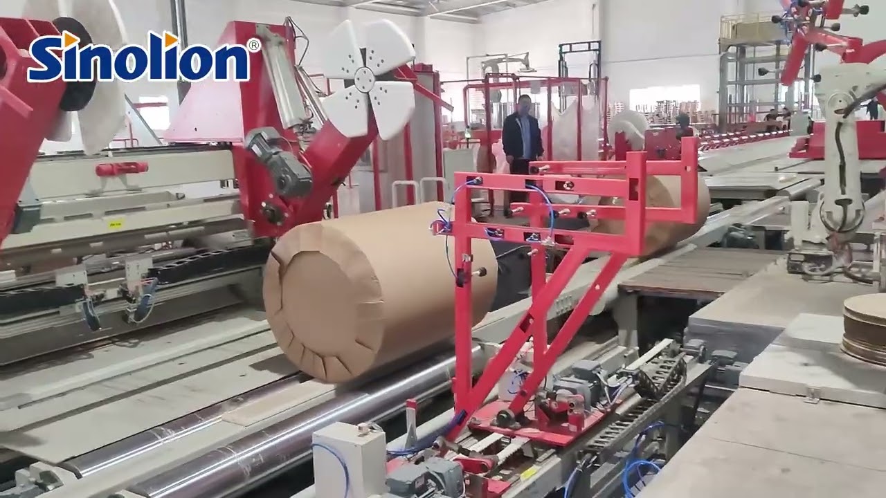 Paper roll handling system