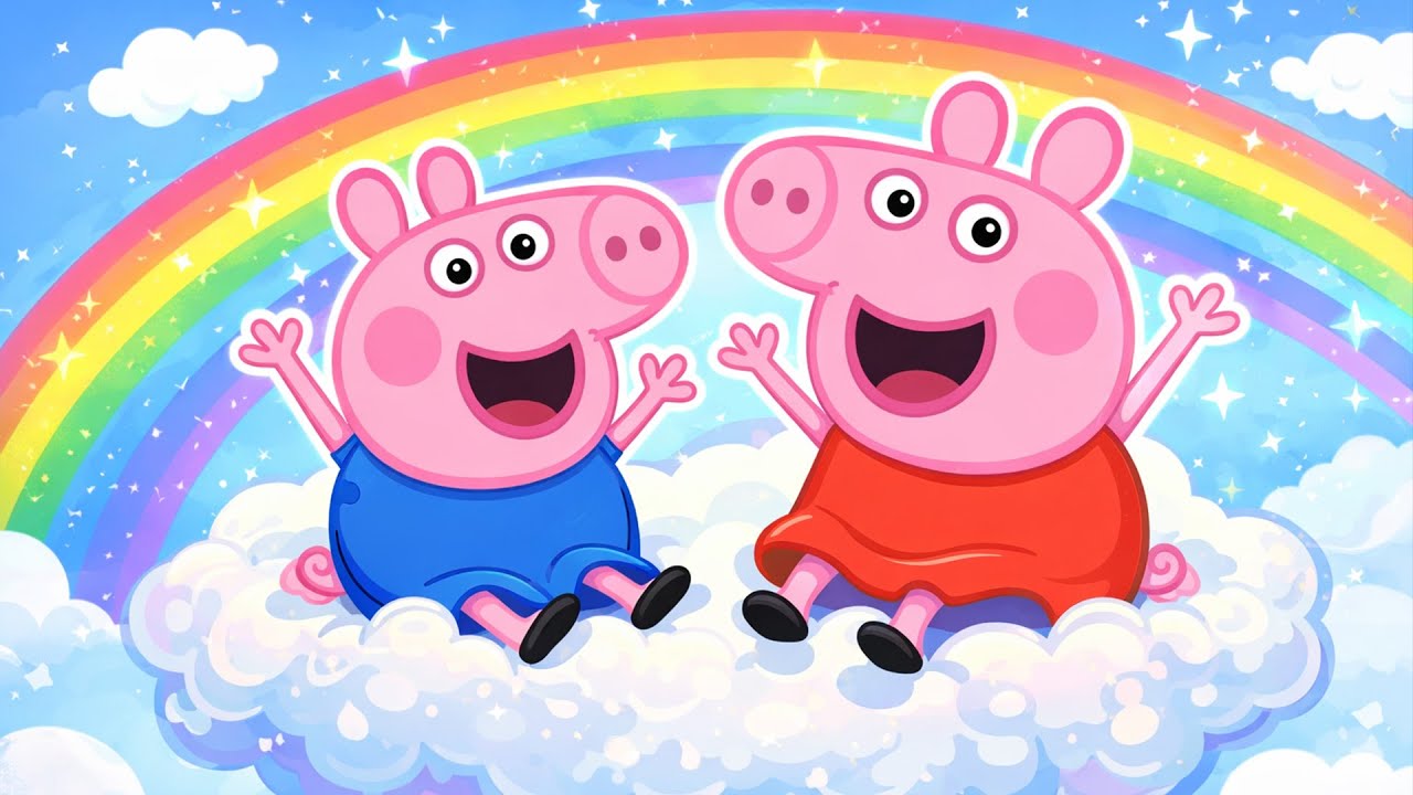 🐷☁️ Peppa Pig Plays with the Cloud | Funny Peppa Pig Animation