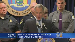 No Charges For Eric Schneiderman