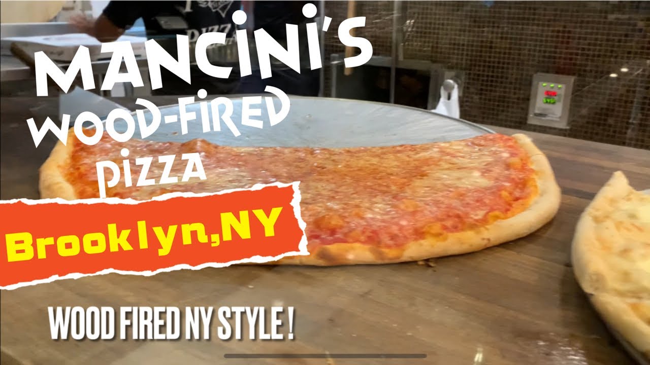 Pizza review MANCINI’S Wood Fired Pizza (Brooklyn, NY) YouTube