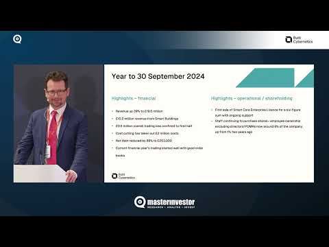 Master Investor Show 2025 – Nick Clark – Built Cybernetics plc
