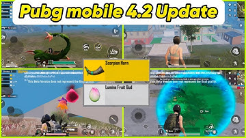 PUBG 4.2 Update NEW MODE Primewood Genesis😱| SCORPION Vehicle First Look,All New Features BGMI Leaks