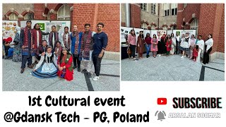 Beautiful Cultural Event at Gdansk Tech, #poland