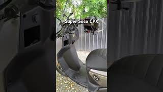 Super Soco CPX #CPX #supersoco #evbike