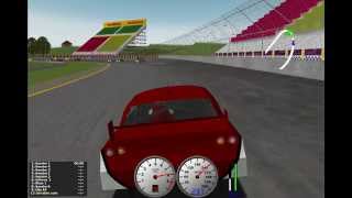 TORCS gameplay car1-stock1 versus all on Oval Tracks Michigan Speedway